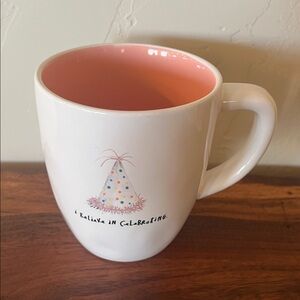 Rae Dunn Artisan Collection “I Believe in Celebrating” Mug